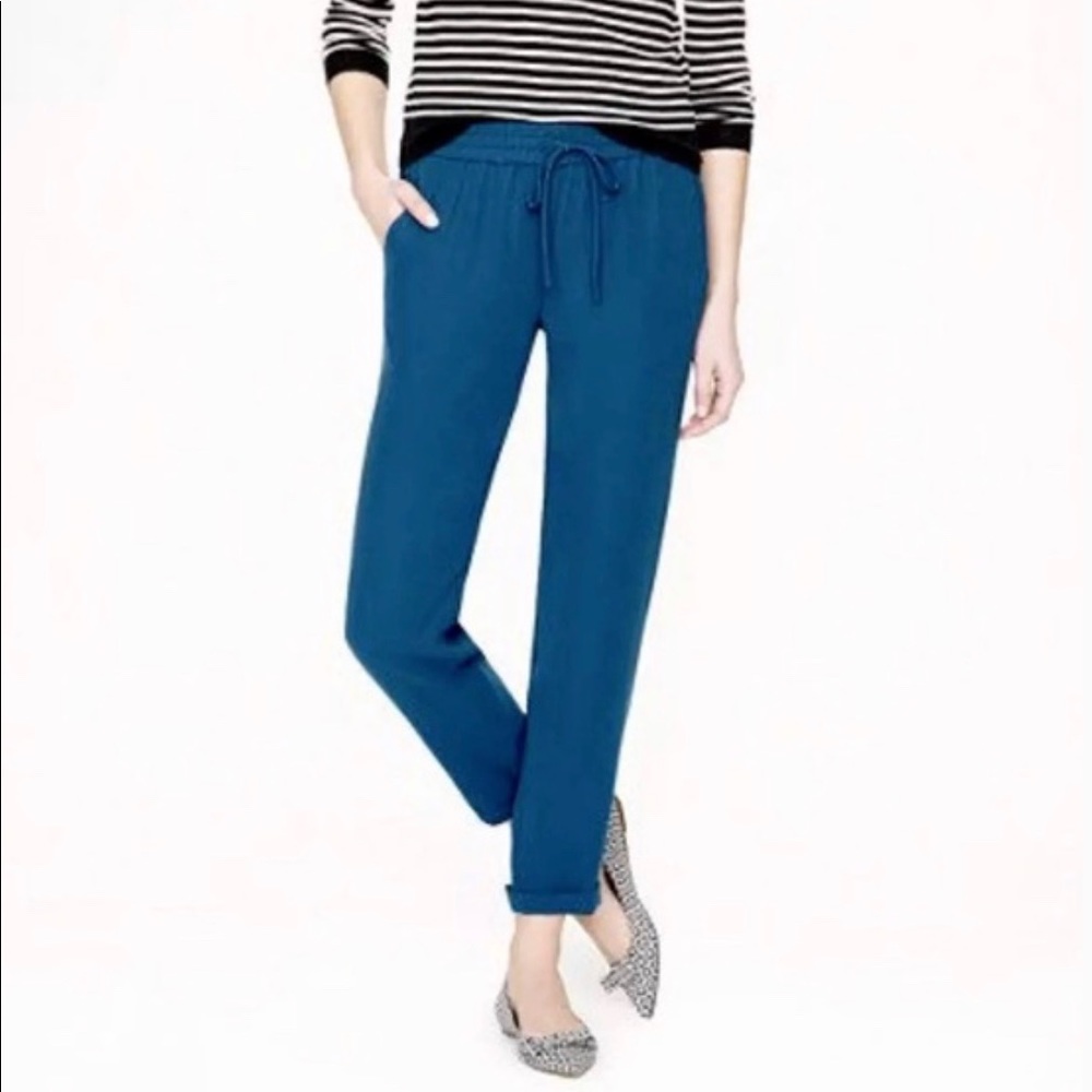 NWOT J. Crew Drapey Drawstring Pants